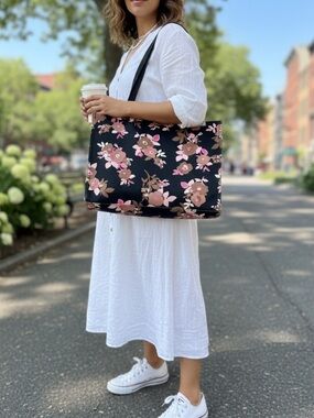 Spartina 449 Floral Market Tote Bag